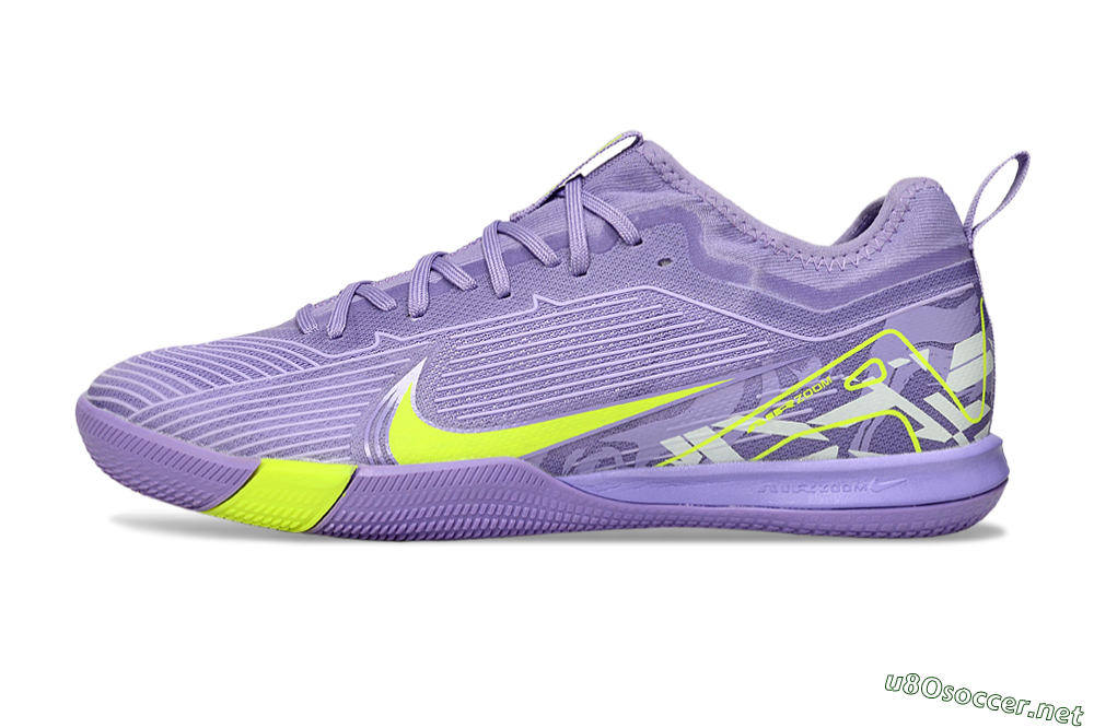 Men's Nike Air Zoom Mercurial Vapor 16 Pro IC Football Shoes - Purple/Yellow/White 0