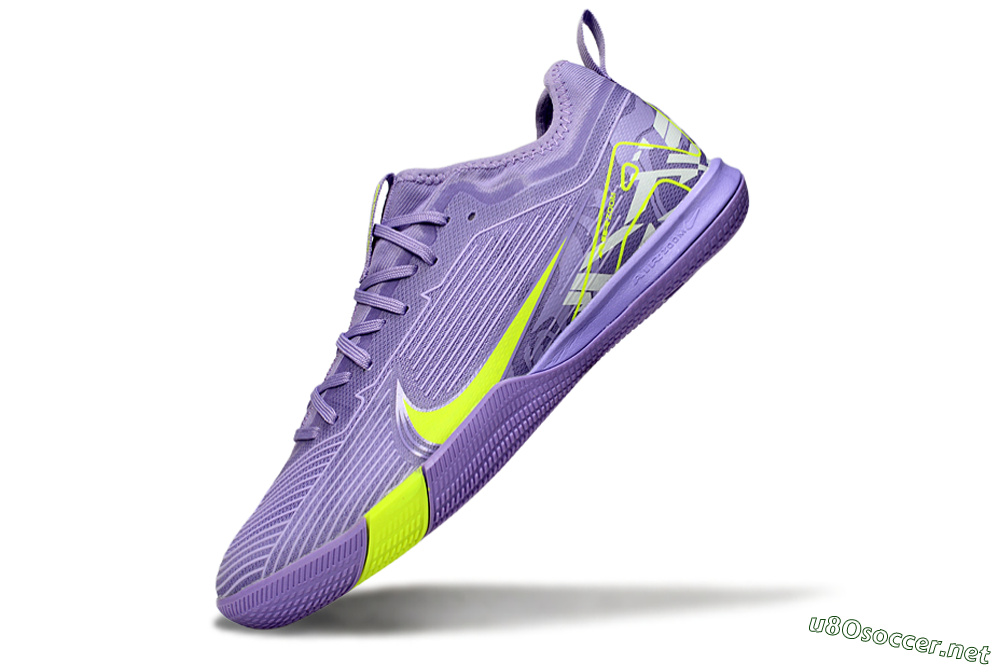 Men's Nike Air Zoom Mercurial Vapor 16 Pro IC Football Shoes - Purple/Yellow/White 5