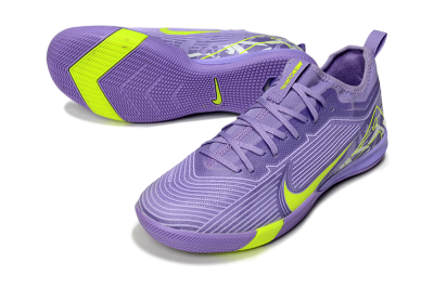 Men's Nike Air Zoom Mercurial Vapor 16 Pro IC Football Shoes - Purple/Yellow/White