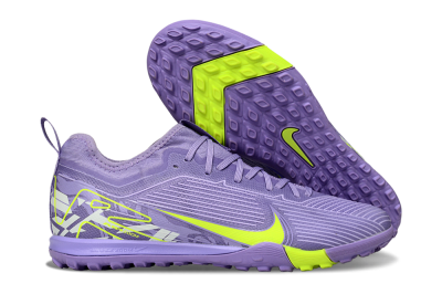 Unisex Nike Air Zoom Mercurial Vapor 16 Pro TF Football Shoes - Purple/Yellow/White