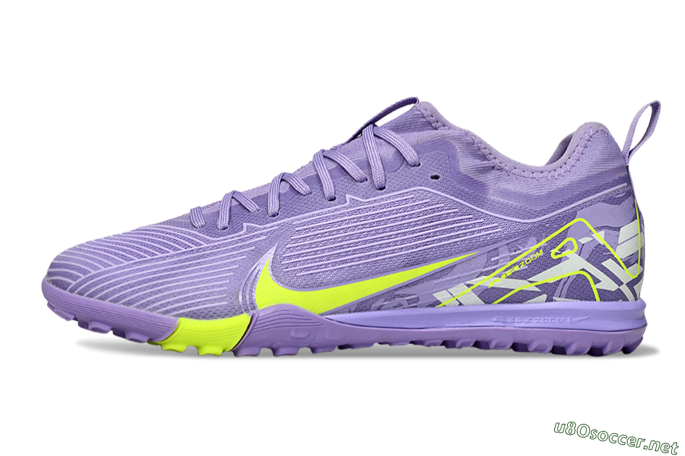 Unisex Nike Air Zoom Mercurial Vapor 16 Pro TF Football Shoes - Purple/Yellow/White 0