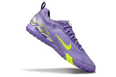 Unisex Nike Air Zoom Mercurial Vapor 16 Pro TF Football Shoes - Purple/Yellow/White