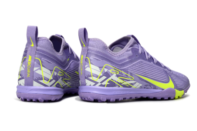 Unisex Nike Air Zoom Mercurial Vapor 16 Pro TF Football Shoes - Purple/Yellow/White