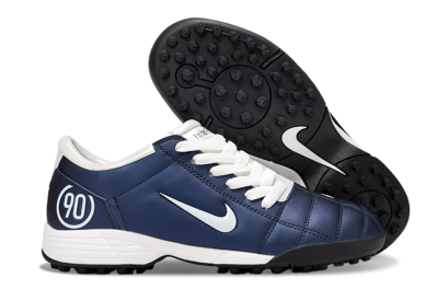Unisex Nike Total 90 II TF Football Shoes - Blue/White/Black