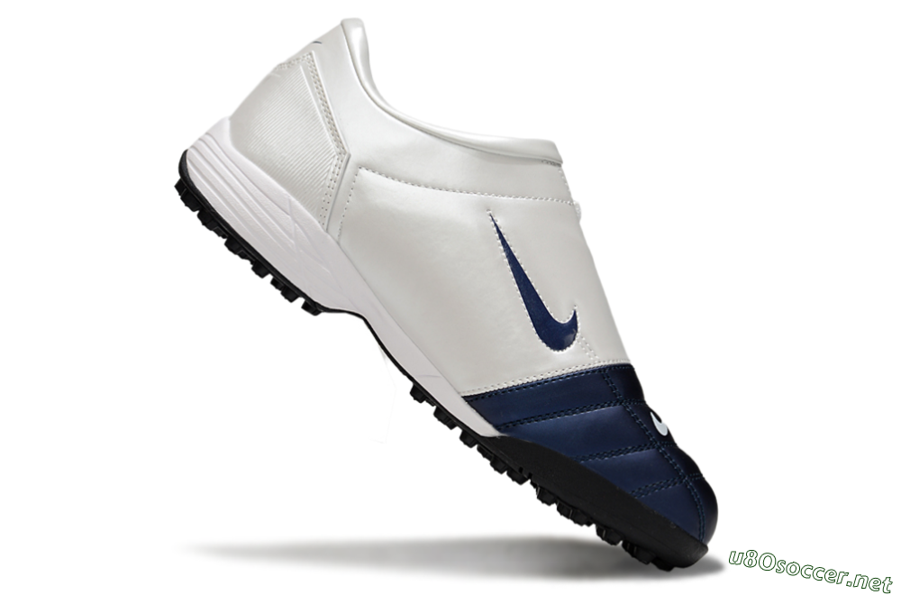 Unisex Nike Total 90 II TF Football Shoes - Blue/White/Black 4
