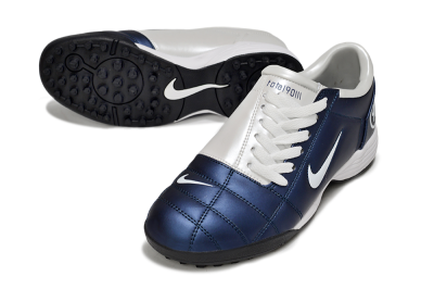 Unisex Nike Total 90 II TF Football Shoes - Blue/White/Black