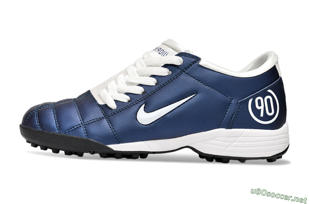 Unisex Nike Total 90 II TF Football Shoes - Blue/White/Black 0