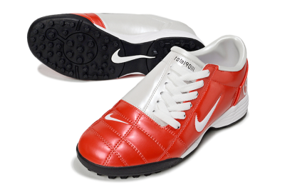 Unisex Nike Total 90 II TF Football Shoes - Red/White/Black