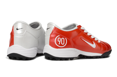 Unisex Nike Total 90 II TF Football Shoes - Red/White/Black