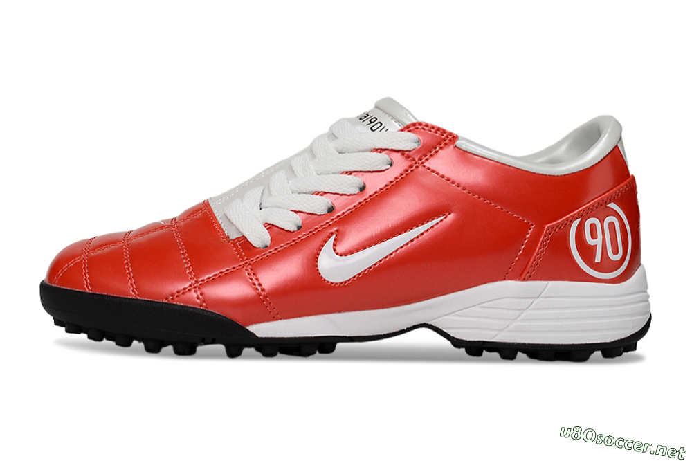 Unisex Nike Total 90 II TF Football Shoes - Red/White/Black 0