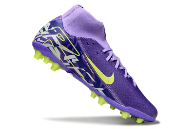 Men's Nike Air Zoom Mercurial Superfly 10 Academy AG Football Boots - Purple/Yellow/White