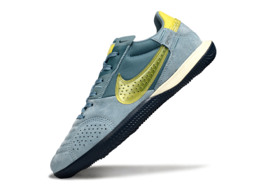 Men's Nike Street Gato IC Football Shoes - Blue/Yellow