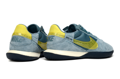 Men's Nike Street Gato IC Football Shoes - Blue/Yellow