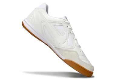 Men's Nike Lunar Gato 2 IC Football Shoes - Beige/White