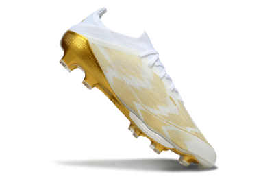Men's Adidas F50+ Elite Lightstrike Pro FG Football Boots - White/Gold