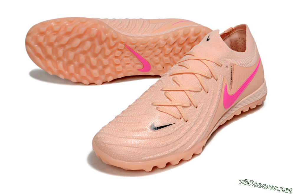 Men's Nike Phantom GX 2 Elite TF Football Shoes - Pink/Black 3