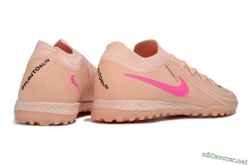 Men's Nike Phantom GX 2 Elite TF Football Shoes - Pink/Black 6