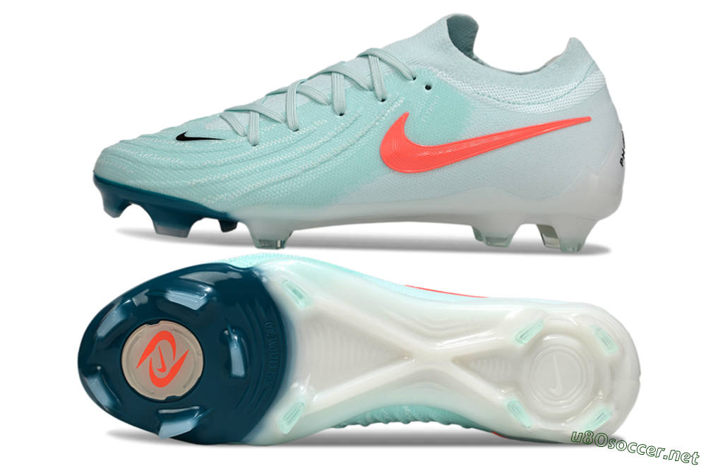 Men's Nike Phantom GX 2 Elite FG Football Boots - Jade/Red/Black 1