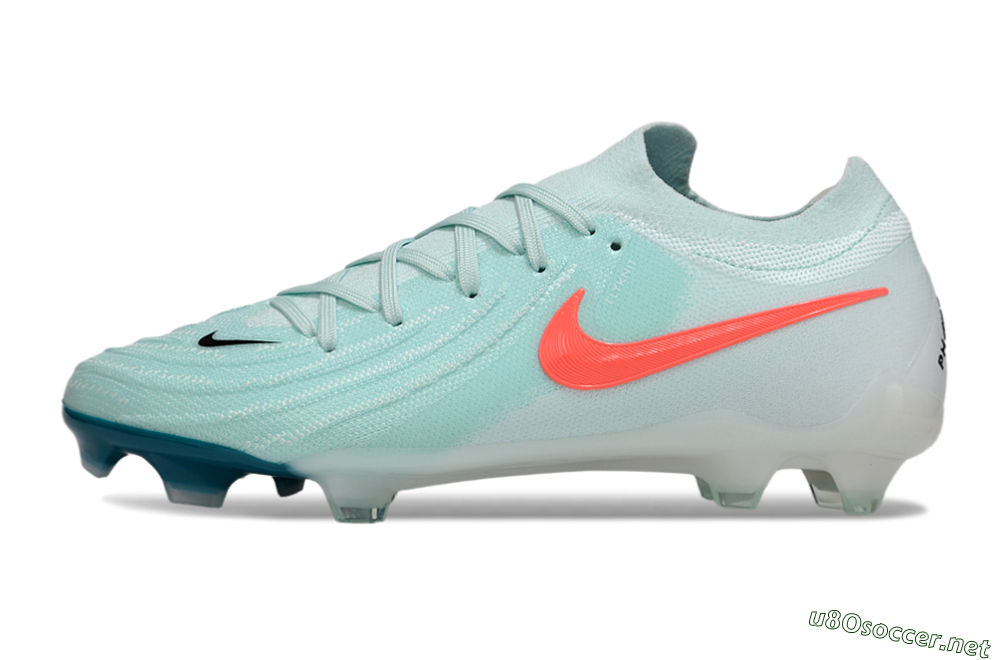 Men's Nike Phantom GX 2 Elite FG Football Boots - Jade/Red/Black 0