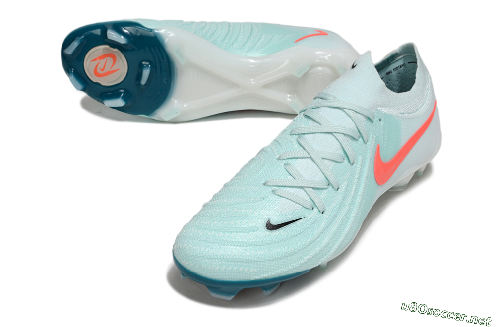 Men's Nike Phantom GX 2 Elite FG Football Boots - Jade/Red/Black 3