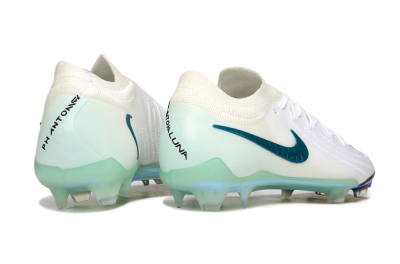 Men's Nike Phantom GX 2 Elite FG Football Boots - White/Black/Jade