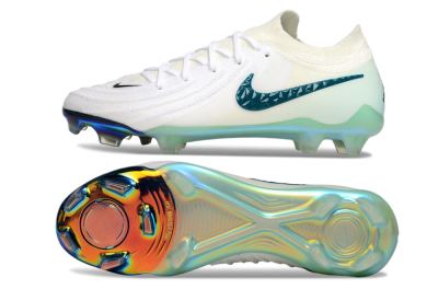 Men's Nike Phantom GX 2 Elite FG Football Boots - White/Black/Jade