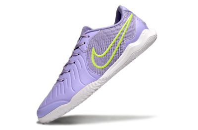 Men's Nike Tiempo Legend 10 Academy IC Football Shoes - Purple/Yellow