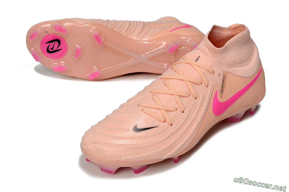 Men's Nike Phantom Luna Elite NU FG Football Boots - Pink/Black 3