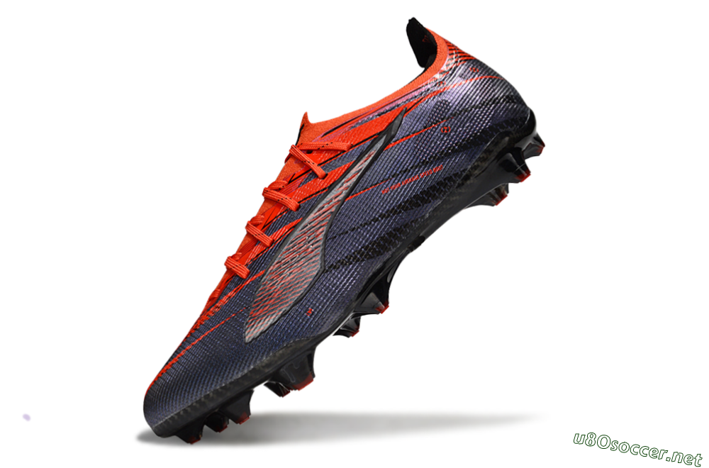 Men's Puma Ultra 5 Ultimate FG Football Boots - Blue/Black/Red 5