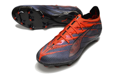 Men's Puma Ultra 5 Ultimate FG Football Boots - Blue/Black/Red