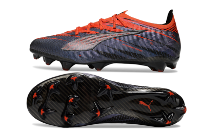 Men's Puma Ultra 5 Ultimate FG Football Boots - Blue/Black/Red