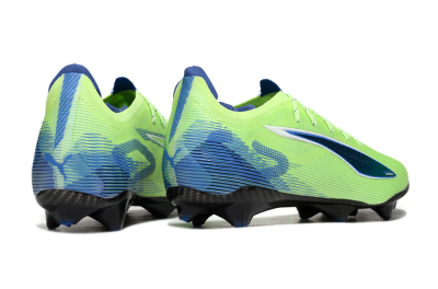 Men's Puma Ultra 5 Ultimate FG Football Boots - Yellow/Blue/White