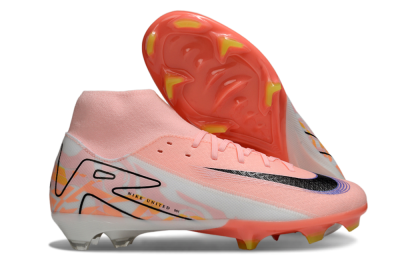 Men's Nike Air Zoom Mercurial Superfly 10 Academy FG Football Boots - Pink/Black/Purple