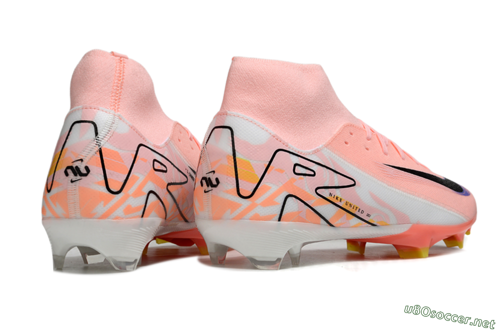 Men's Nike Air Zoom Mercurial Superfly 10 Academy FG Football Boots - Pink/Black/Purple 6