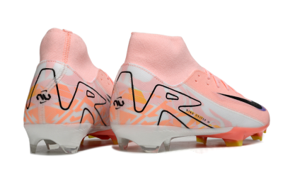 Men's Nike Air Zoom Mercurial Superfly 10 Academy FG Football Boots - Pink/Black/Purple