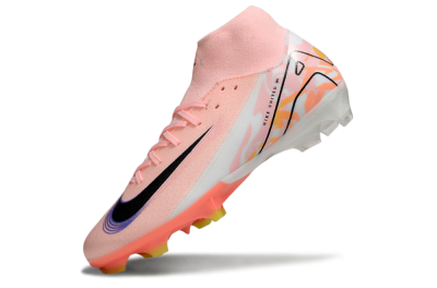 Men's Nike Air Zoom Mercurial Superfly 10 Academy FG Football Boots - Pink/Black/Purple