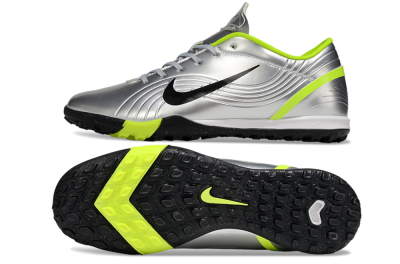 Unisex Nike Air Zoom Mercurial Vapor 16 Academy TF Football Shoes - Silver/Black/Yellow