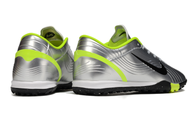 Unisex Nike Air Zoom Mercurial Vapor 16 Academy TF Football Shoes - Silver/Black/Yellow