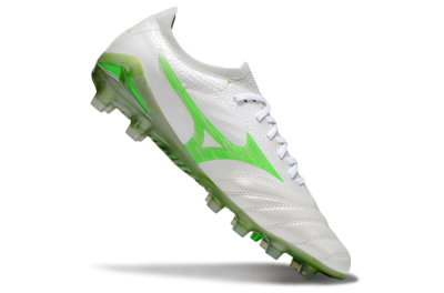 Men's Mizuno Morelia Neo 4 Bate FG Football Boots - White/Yellow