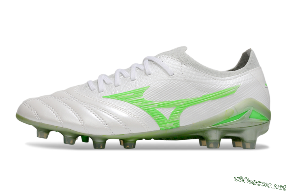 Men's Mizuno Morelia Neo 4 Bate FG Football Boots - White/Yellow 0
