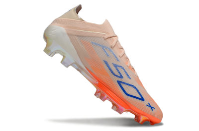 Men's Adidas F50+ Elite FG Football Boots - Pink/Orange/Blue