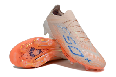 Men's Adidas F50+ Elite FG Football Boots - Pink/Orange/Blue