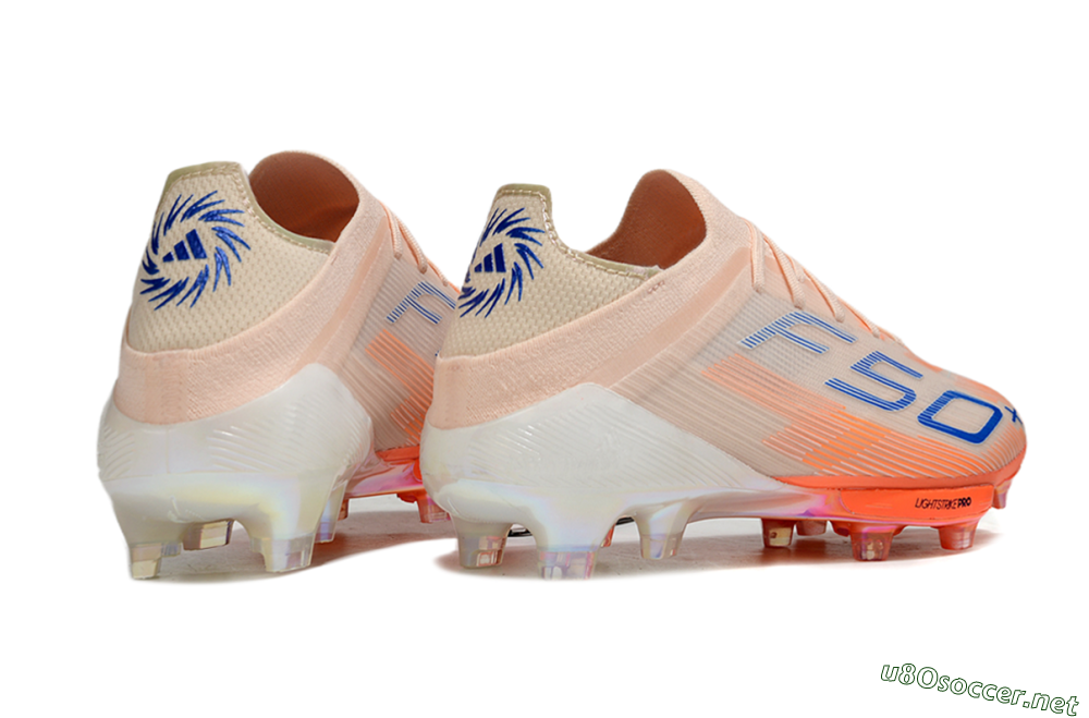 Men's Adidas F50+ Elite FG Football Boots - Pink/Orange/Blue 6