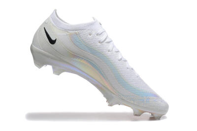 Men's Nike Air Zoom Mercurial Vapor 16 Elite FG Football Boots - White/Black