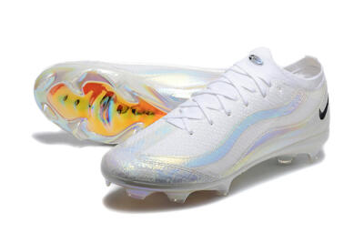 Men's Nike Air Zoom Mercurial Vapor 16 Elite FG Football Boots - White/Black