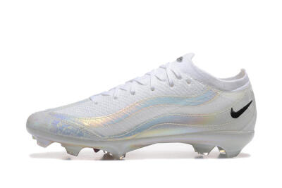 Men's Nike Air Zoom Mercurial Vapor 16 Elite FG Football Boots - White/Black