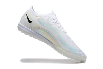 Men's Nike Air Zoom Mercurial Vapor 16 Elite TF Football Shoes - White/Black