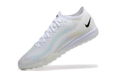 Men's Nike Air Zoom Mercurial Vapor 16 Elite TF Football Shoes - White/Black