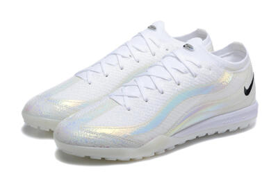 Men's Nike Air Zoom Mercurial Vapor 16 Elite TF Football Shoes - White/Black