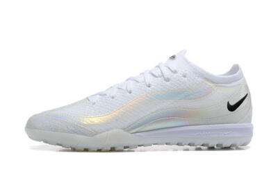 Men's Nike Air Zoom Mercurial Vapor 16 Elite TF Football Shoes - White/Black